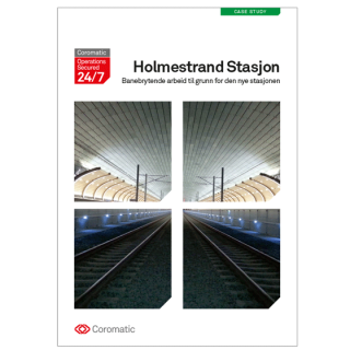 Coromatic case study, Holmestrand stasjon