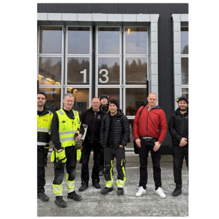 110-sentralens erfaring med Black Building-test